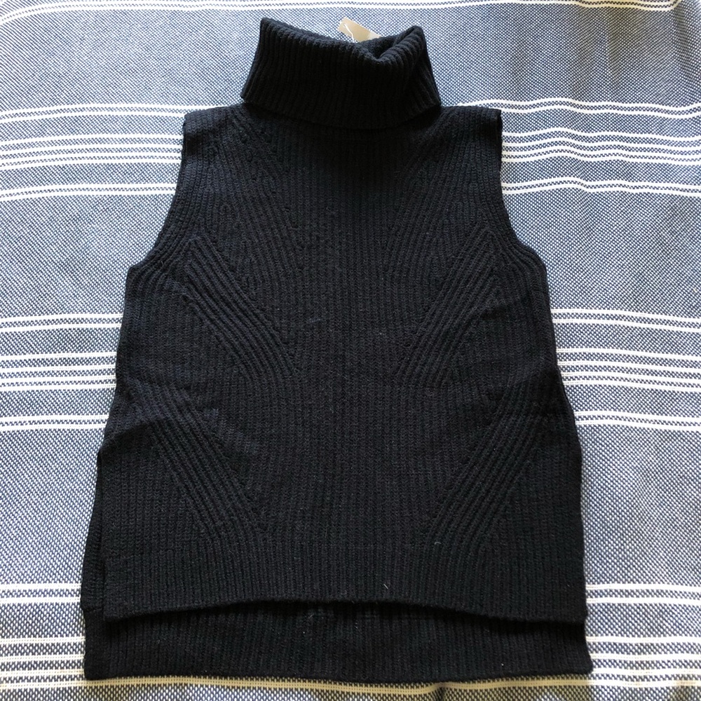 NWT Madewell sleeveless turtleneck